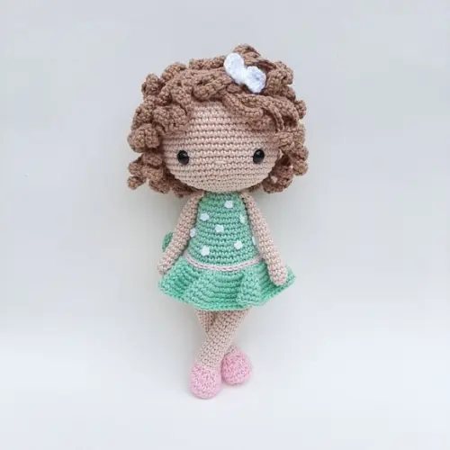 Boneca de Crochê Amigurumi