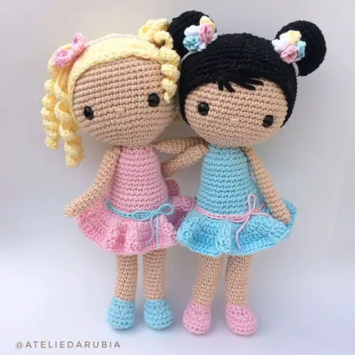 Boneca de Crochê Amigurumi