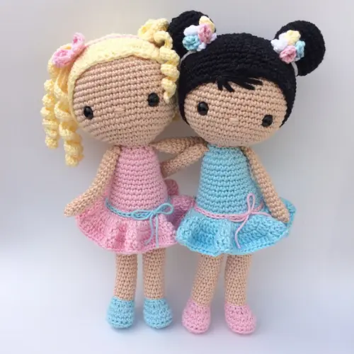 Boneca de Crochê Amigurumi