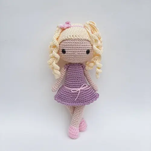 Boneca De Crochê Amigurumi