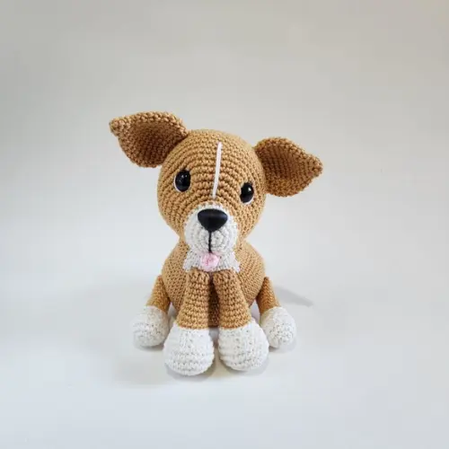 Cachorro Caramelo Amigurumi Crochê