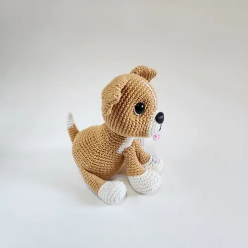 Cachorro Caramelo Amigurumi Crochê