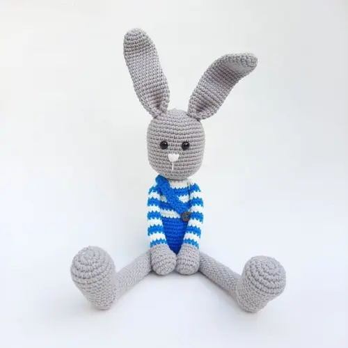 Coelhinho De Crochê Amigurumi