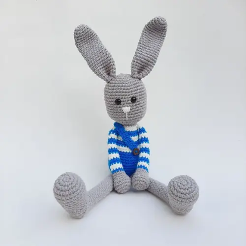 Coelhinho De Crochê Amigurumi