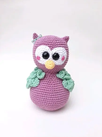 Coruja Amigurumi crochê