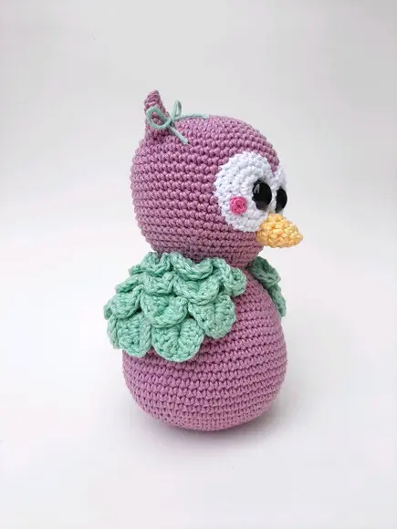Coruja Amigurumi crochê