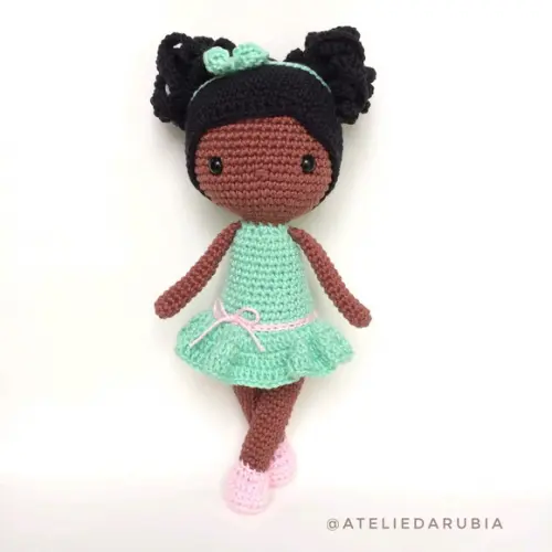 Dupla Bonecas de Crochê Amigurumi