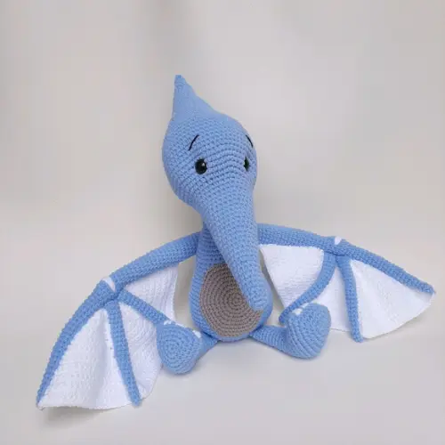 Dupla Dinossauros de crochê Amigurumi