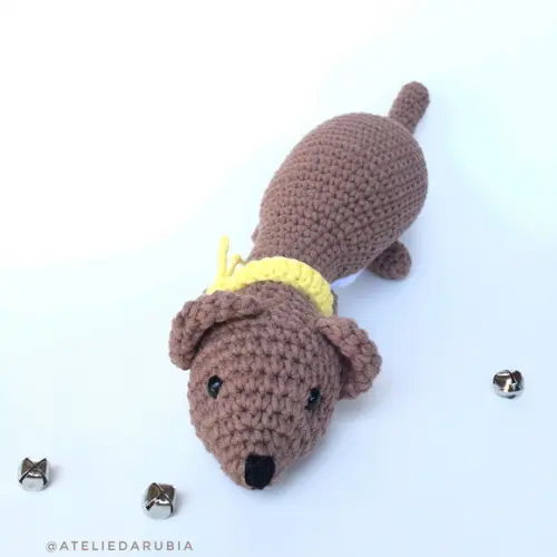 Furão Amigurumi Crochê