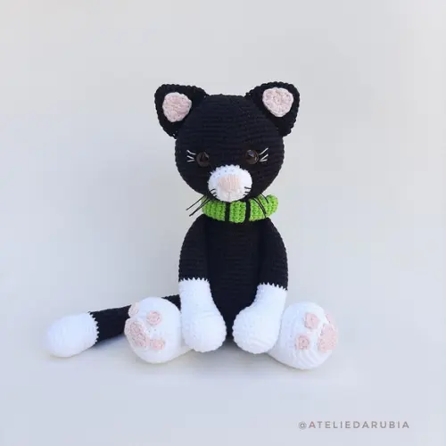 Gato de Crochê Amigurumi