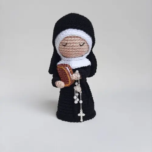 Madre Paula Crochê Amigurumi Santinha