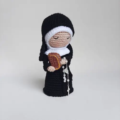 Madre Paula Crochê Amigurumi Santinha