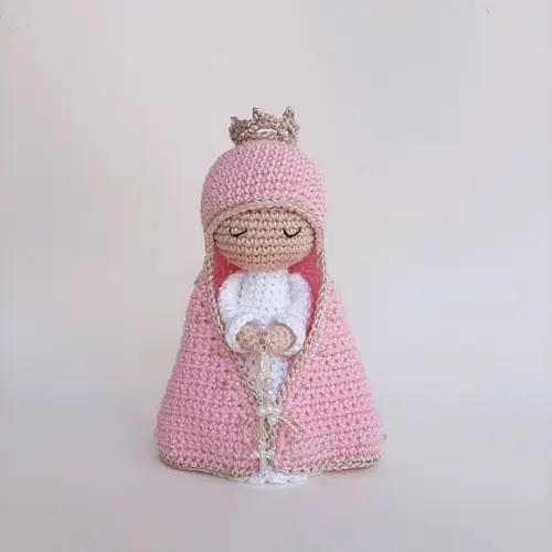 Nossa Senhora Aparecida Crochê Amigurumi