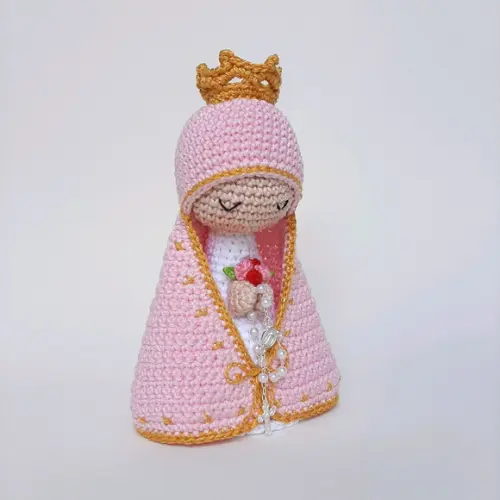 Nossa Senhora Aparecida Crochê Amigurumi