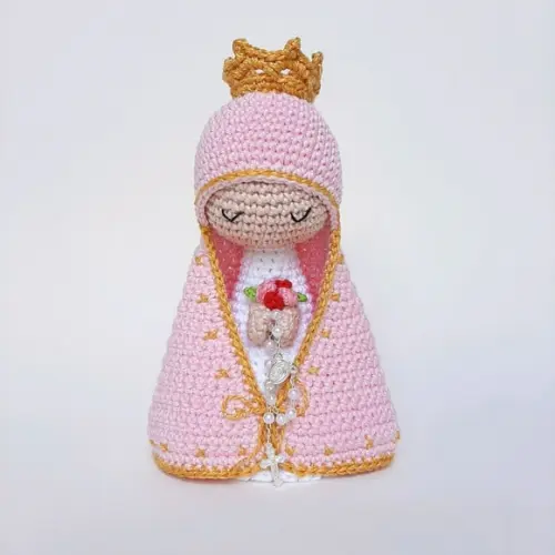 Nossa Senhora Aparecida Crochê Amigurumi
