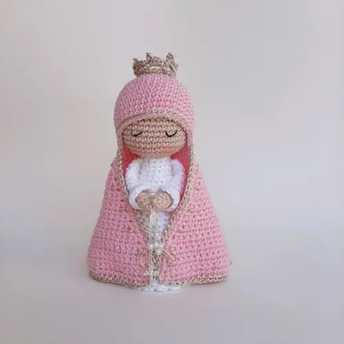 Nossa Senhora Aparecida Crochê Amigurumi