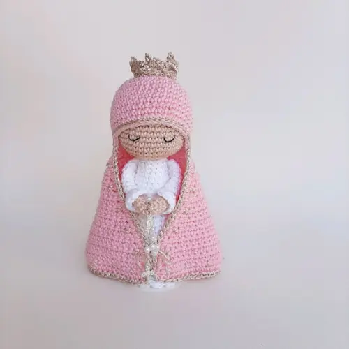 Nossa Senhora Aparecida Crochê Amigurumi