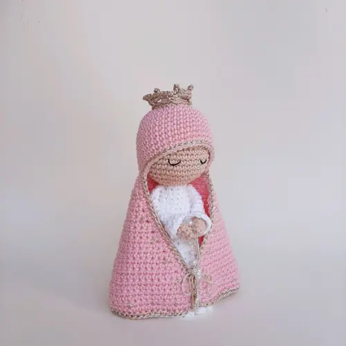 Nossa Senhora Aparecida Crochê Amigurumi
