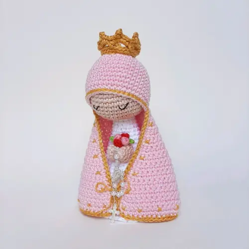 Nossa Senhora Aparecida Crochê Amigurumi