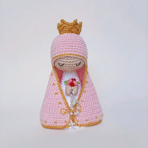 Nossa Senhora Aparecida Crochê Amigurumi