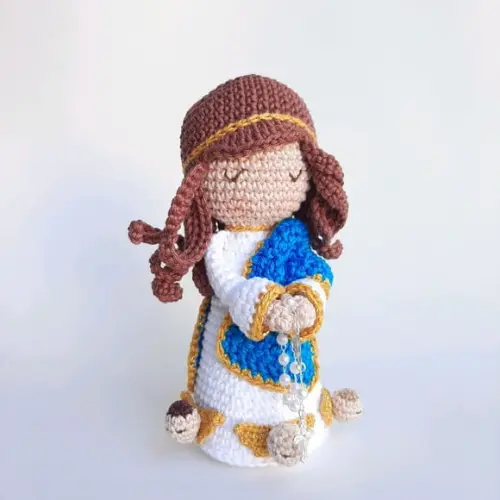 Nossa Senhora da Conceição Crochê Amigurumi