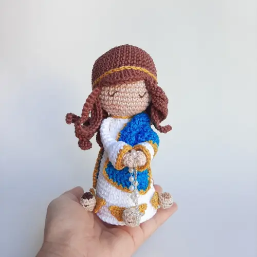 Nossa Senhora da Conceição Crochê Amigurumi