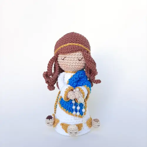 Nossa Senhora da Conceição Crochê Amigurumi