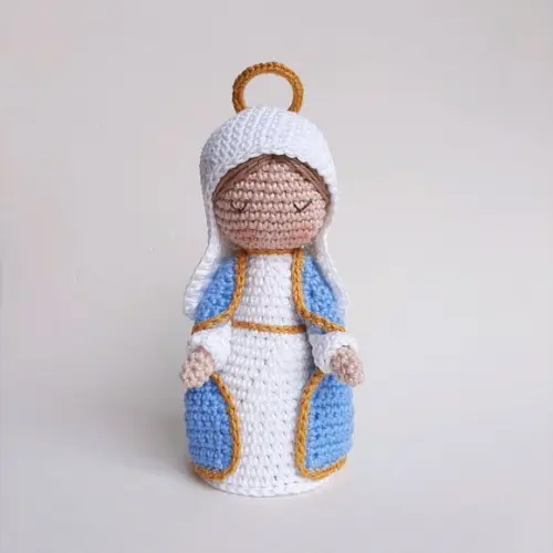 Nossa Senhora das Graças Crochê Amigurumi