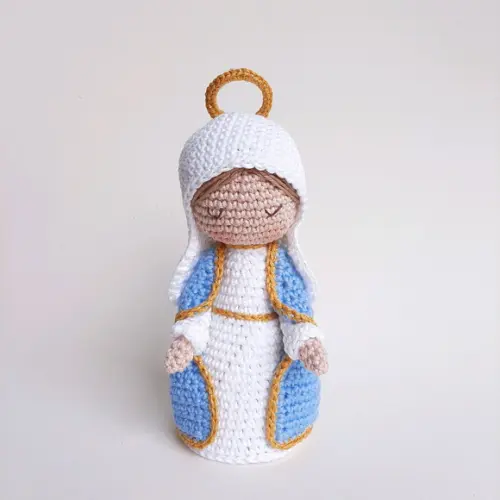 Nossa Senhora das Graças Crochê Amigurumi