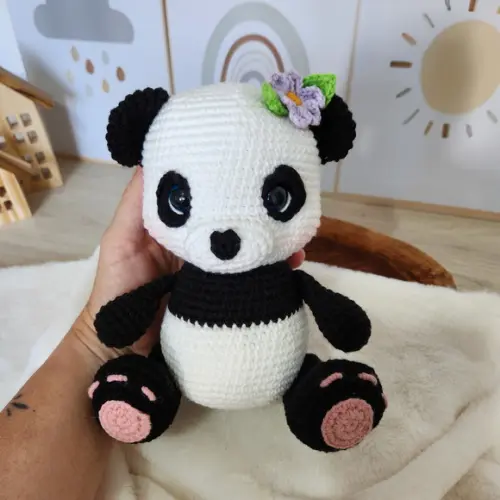 Panda Amigurumi Crochê