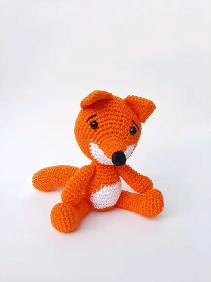 Raposa Croche Amigurumi