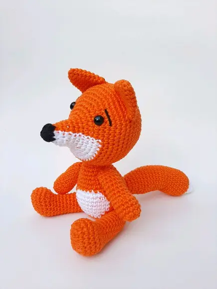 Raposa Croche Amigurumi