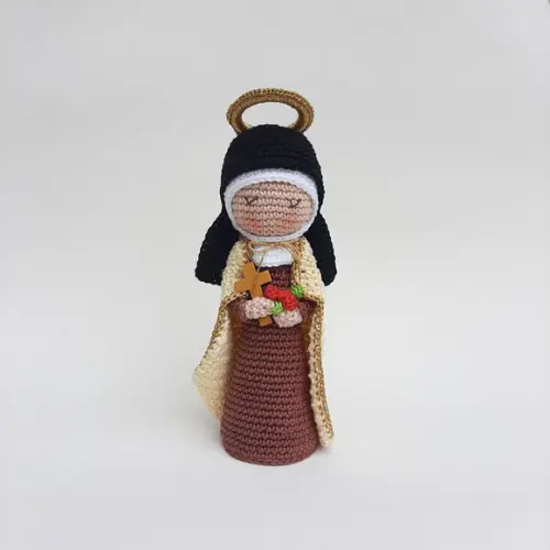 Santa Terezinha Crochê Amigurumi