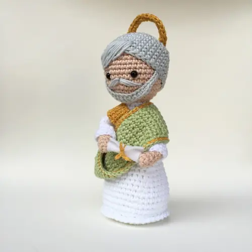 São Matias de Crochê Amigurumi Santinho