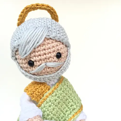São Matias de Crochê Amigurumi Santinho