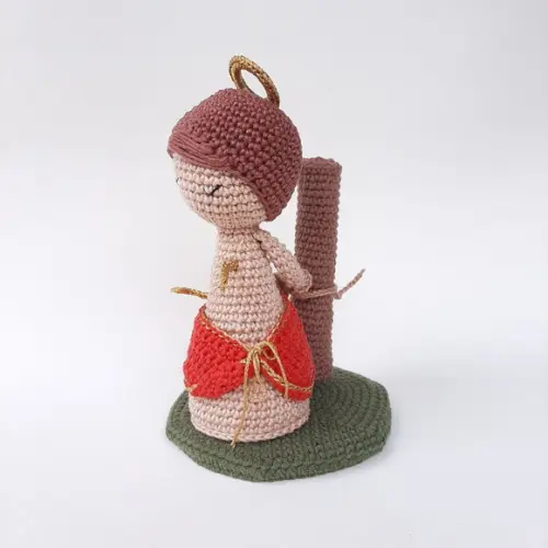 São Sebastião Crochê Amigurumi