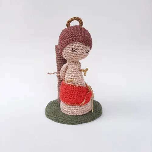 São Sebastião Crochê Amigurumi