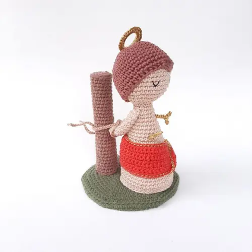 São Sebastião Crochê Amigurumi