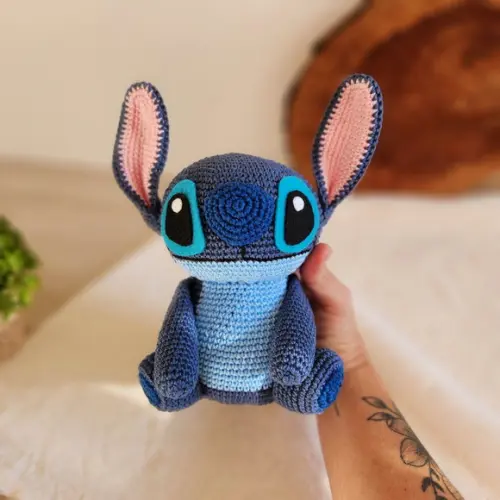 Stitch Crochê Amigurumi