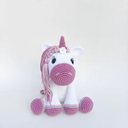 Unicórnio de Crochê Amigurumi