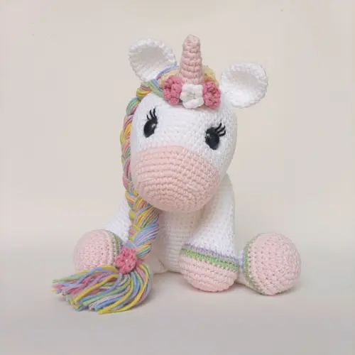 Unicórnio de Crochê Amigurumi