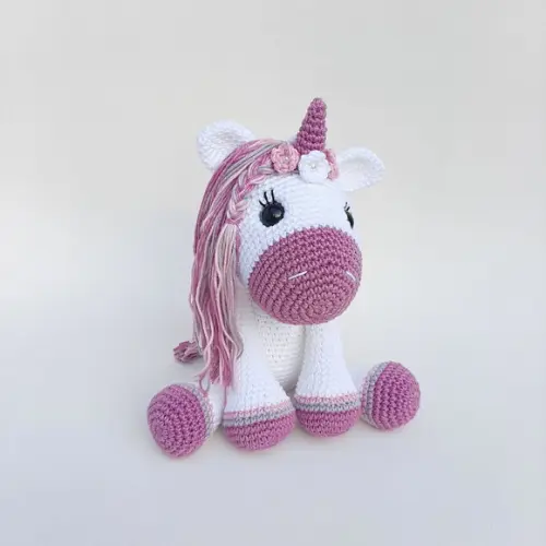 Unicórnio de Crochê Amigurumi