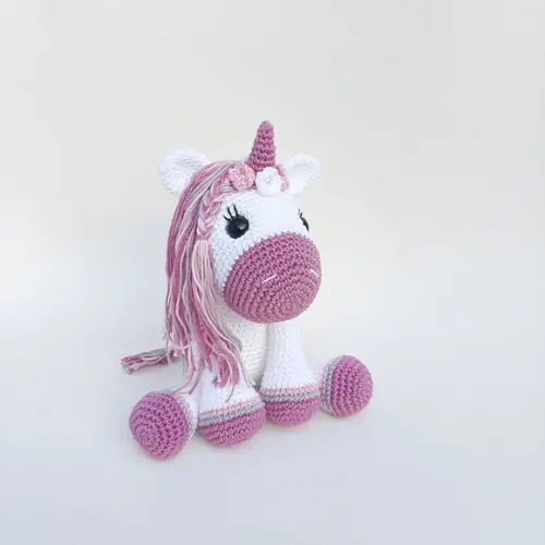 Unicórnio de Crochê Amigurumi