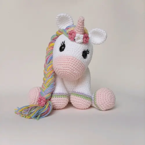 Unicórnio de Crochê Amigurumi