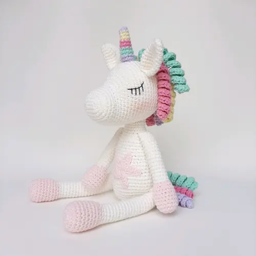 Unicórnio de Crochê Amigurumi