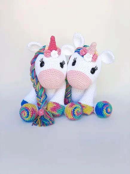 Unicórnio de Crochê Amigurumi