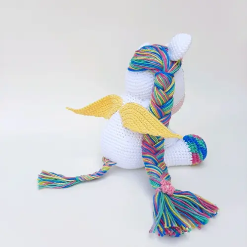 Unicórnio de Crochê Amigurumi