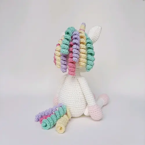 Unicórnio de Crochê Amigurumi
