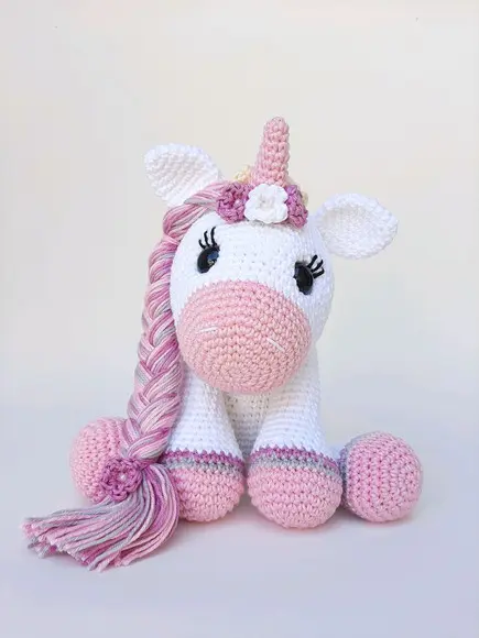 Unicórnio de Crochê Amigurumi