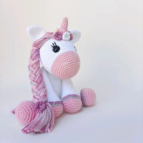 Unicórnio de Crochê Amigurumi